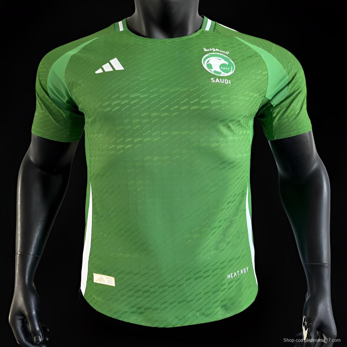 Player Version 2024 Saudi Arabia Home Jersey