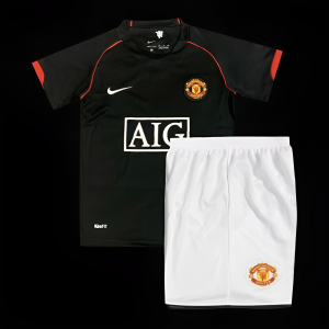 Retro 07/08 Manchester United Away Black Jersey