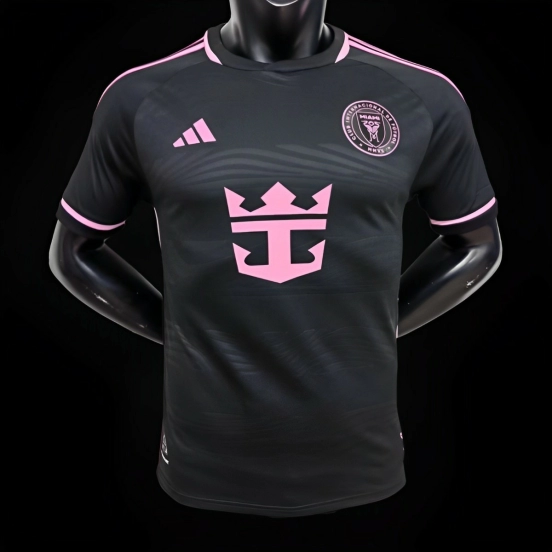 Player Version 24/25 Inter Miami Away Black Jersey
