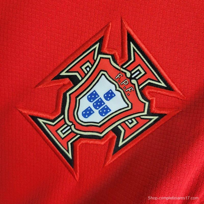 2024 Portugal Home Jersey