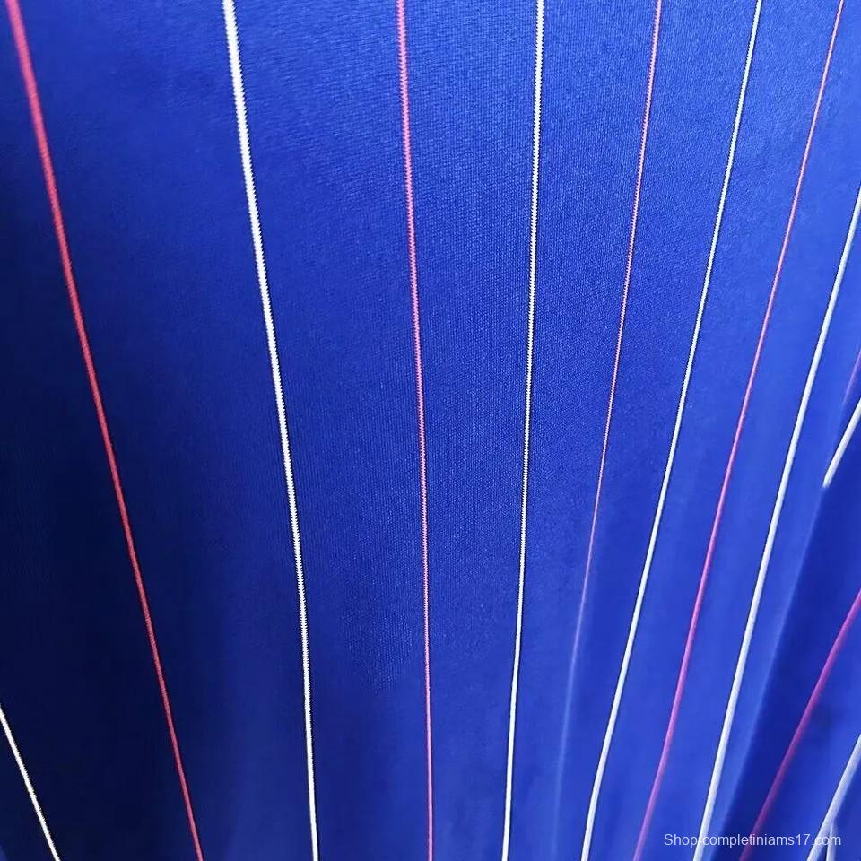 Retro 1982 France Home Long Sleeve Jersey