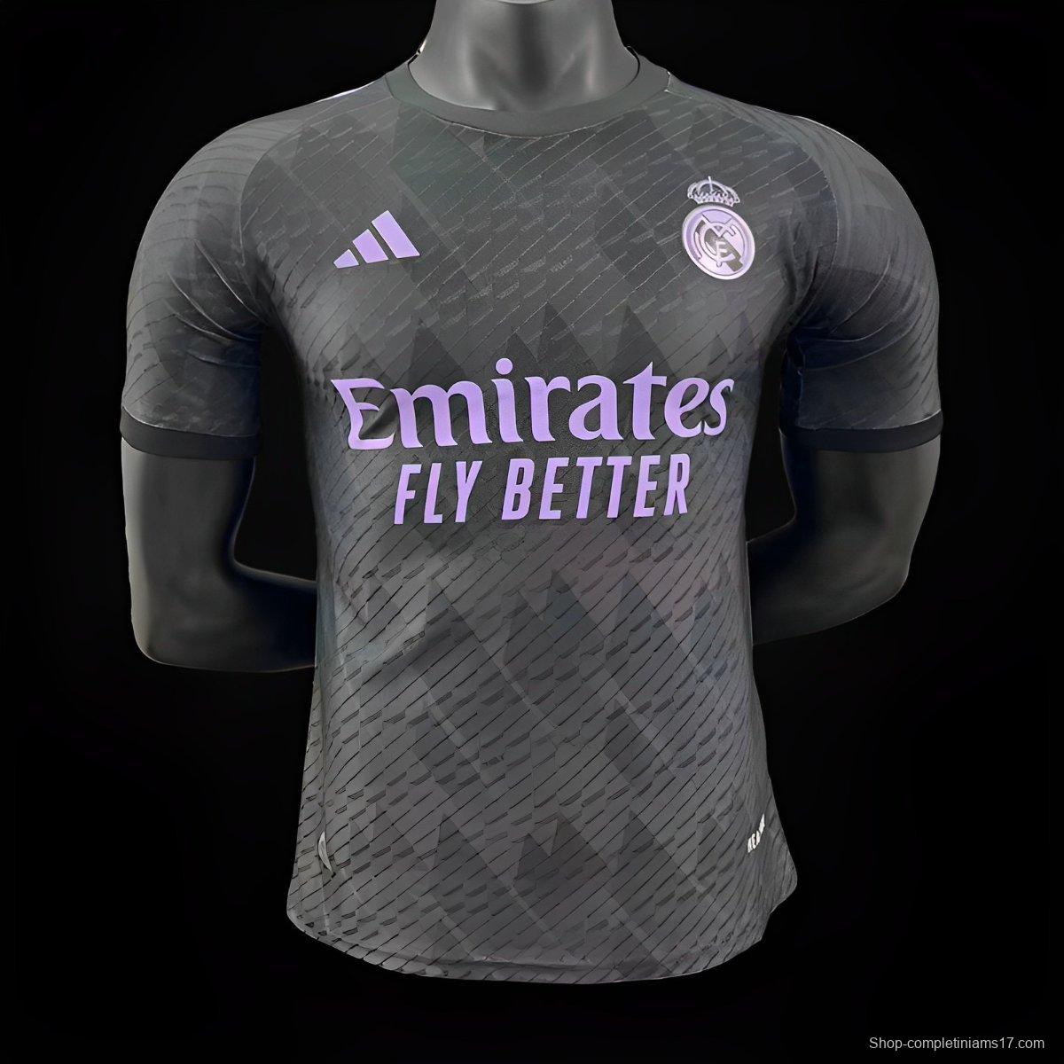 Player Version 23/24 Real Madrid Purple Black Jersey