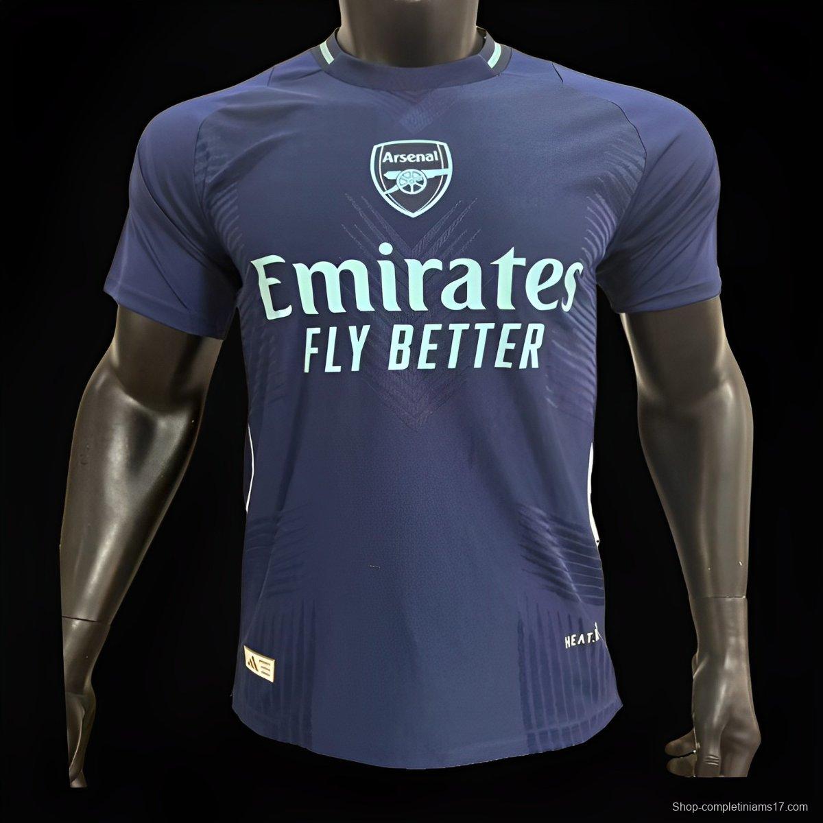 Player Version 24/25 Arsenal Navy Pre-Match Jersey