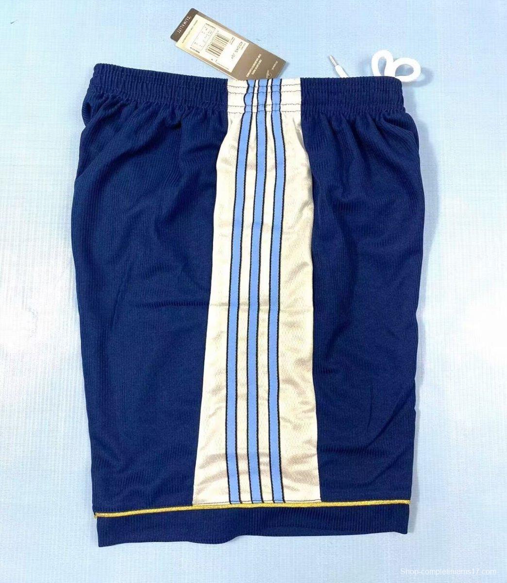 Retro 1998 Argentina Home Shorts