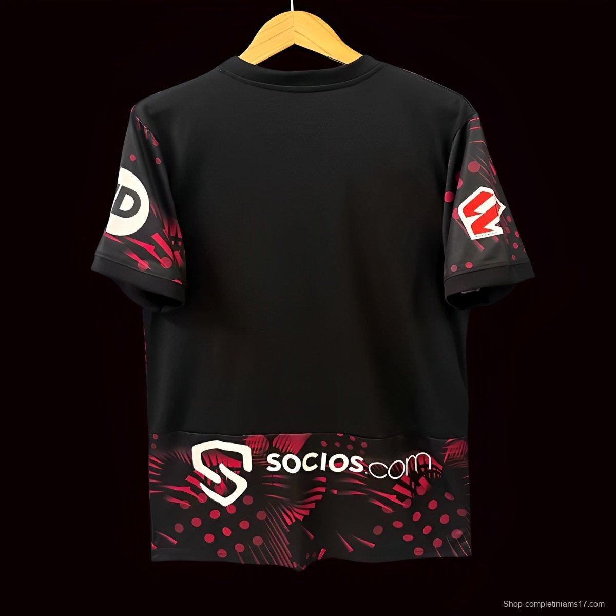 24/25 Sevilla Away Black Jersey