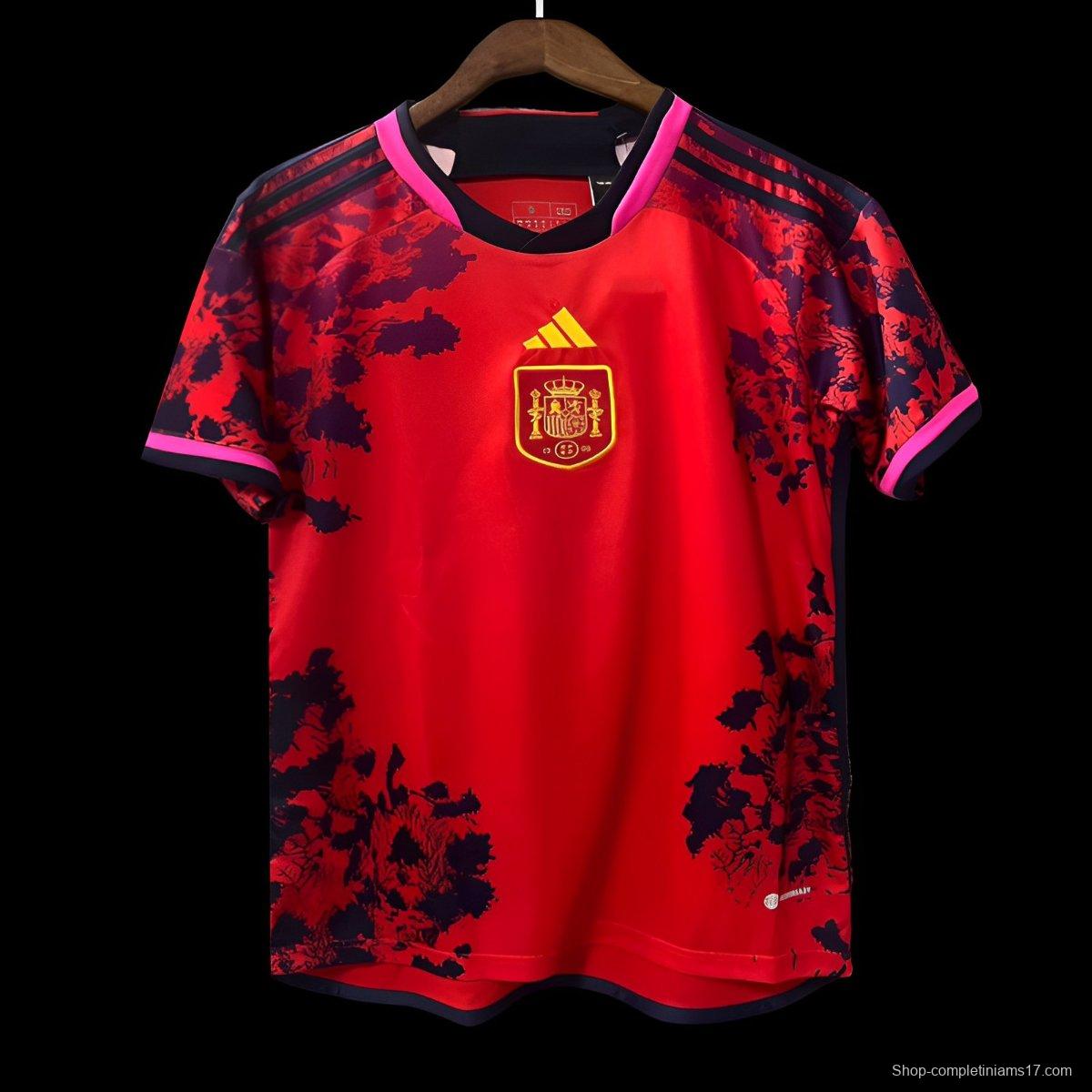 2024 Spain Red Special Jersey