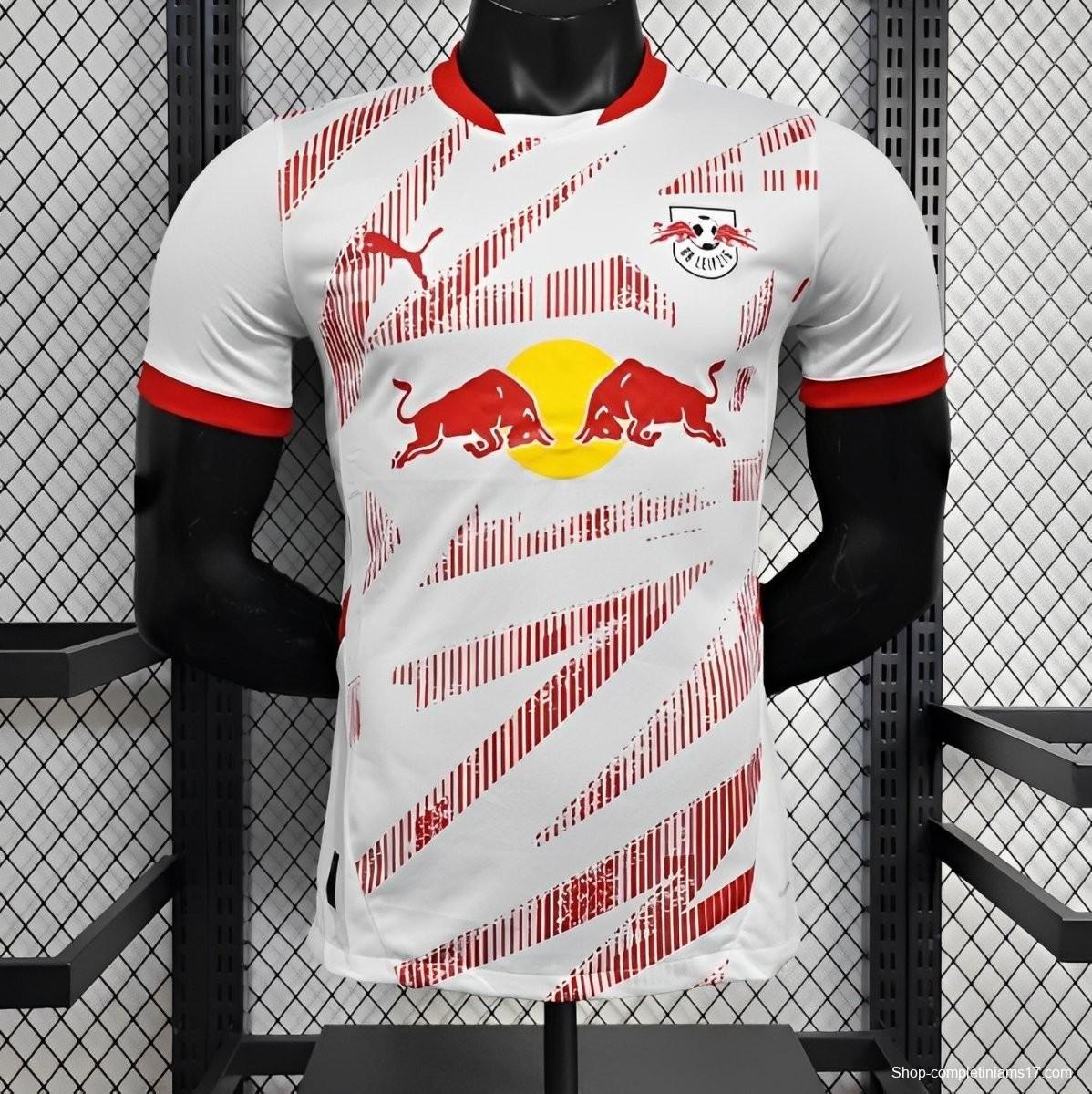 Player Version Home 24/25 RB Leipzig Home Jersey + Shorts + Socks