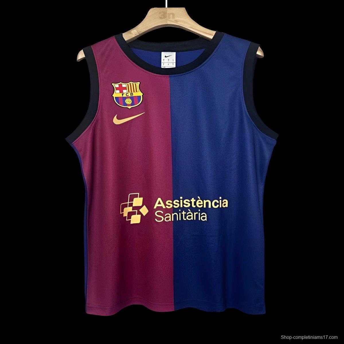 24/25 Barcelona Home Basketball Jersey