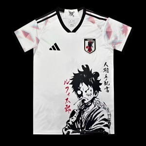 2022 Japan Away White One Piece Luffytaro Special Jersey