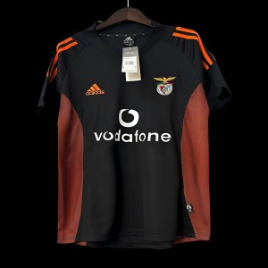 Retro 02/03 Benfica Away Black Jersey