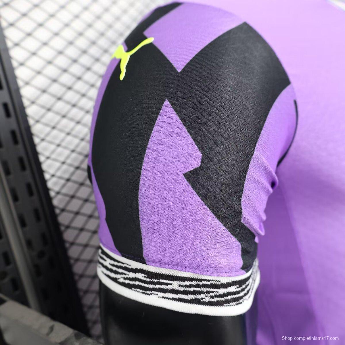 Player Version 24/25 Borussia Dortmund Anniversary 4th Goalkeeper Purple Jersey