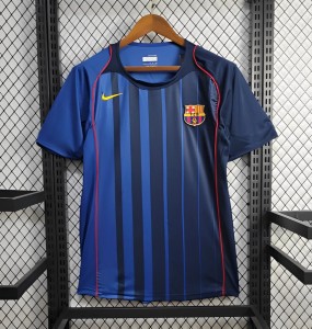 04/05 Retro Barcelona Away Jersey