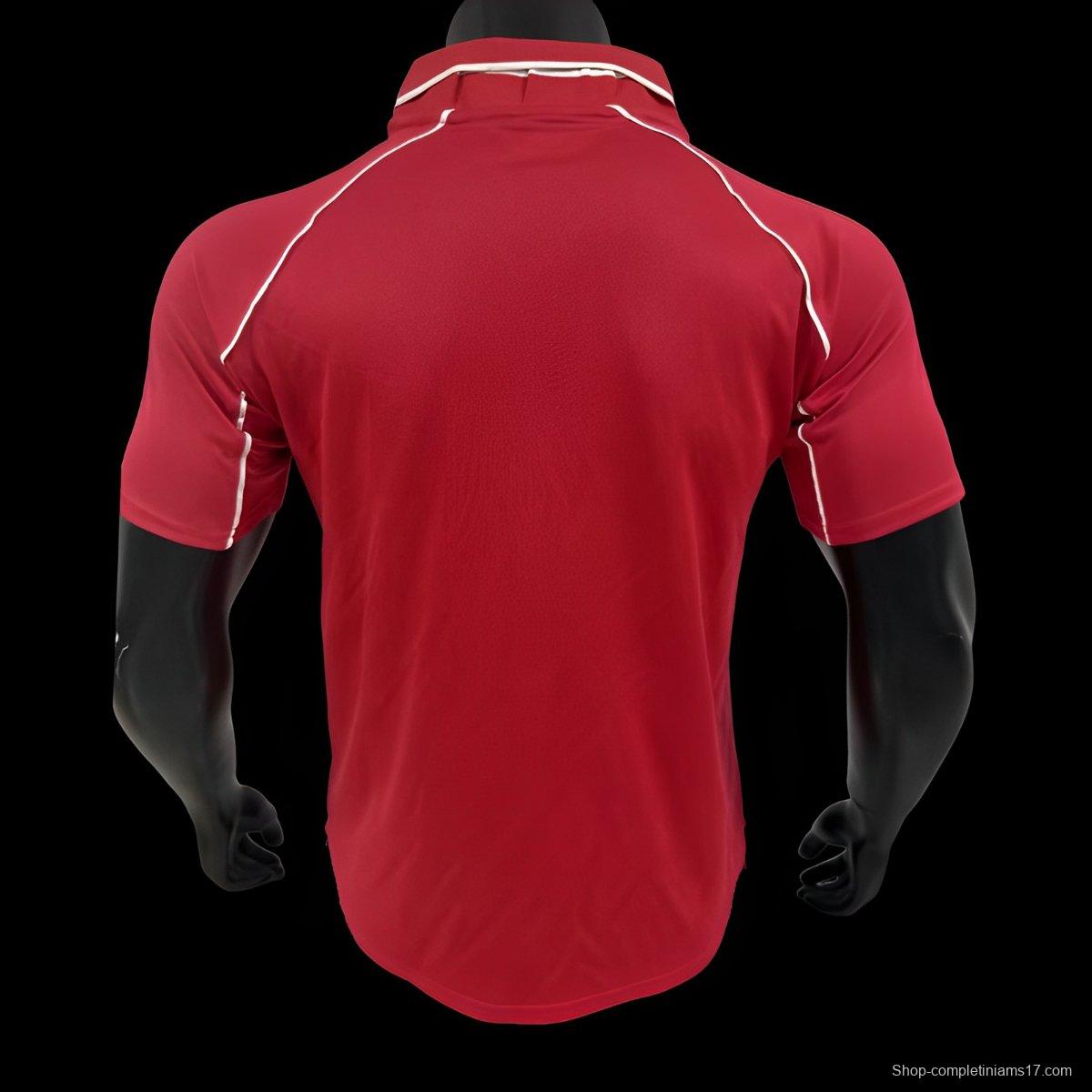 Retro 00/01 Liverpool Home Jersey