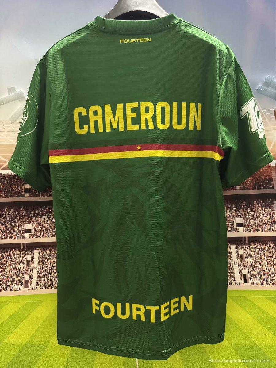 2025 Cameroon Green Pre-Match Jersey
