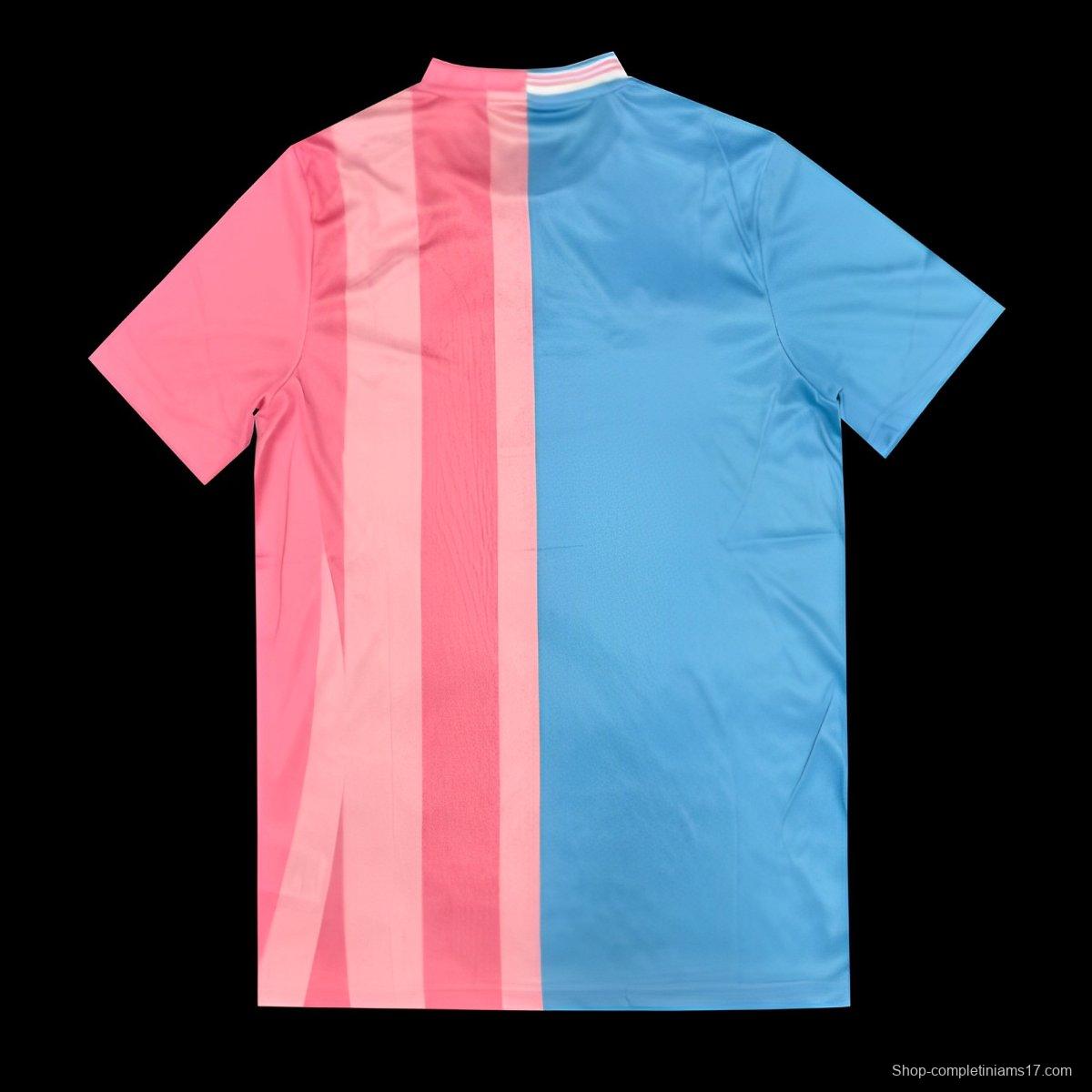 25/26 Inter Miami Blue and Pink Split Design Jersey