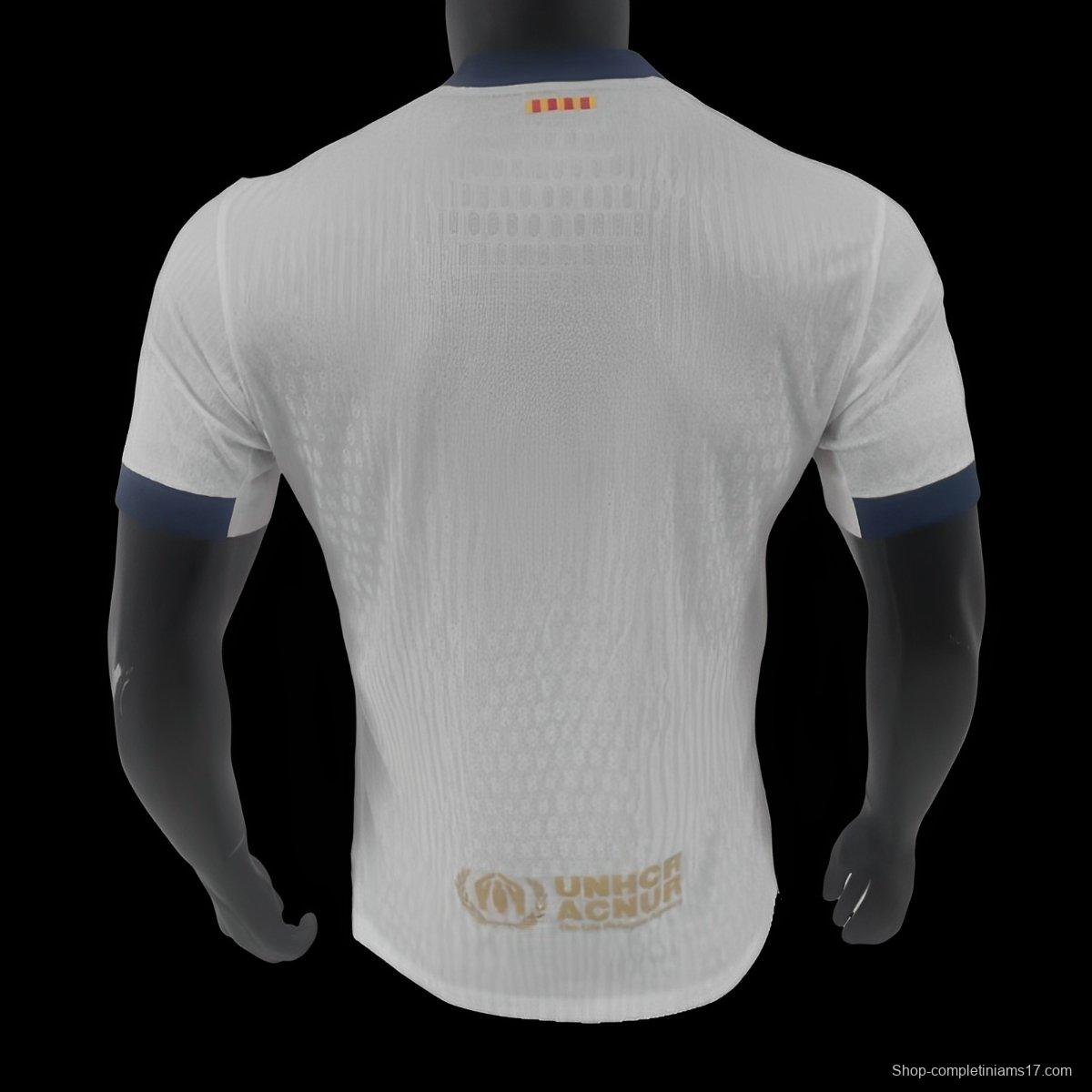 24/25 Barcelona x Travis Scott White Jersey