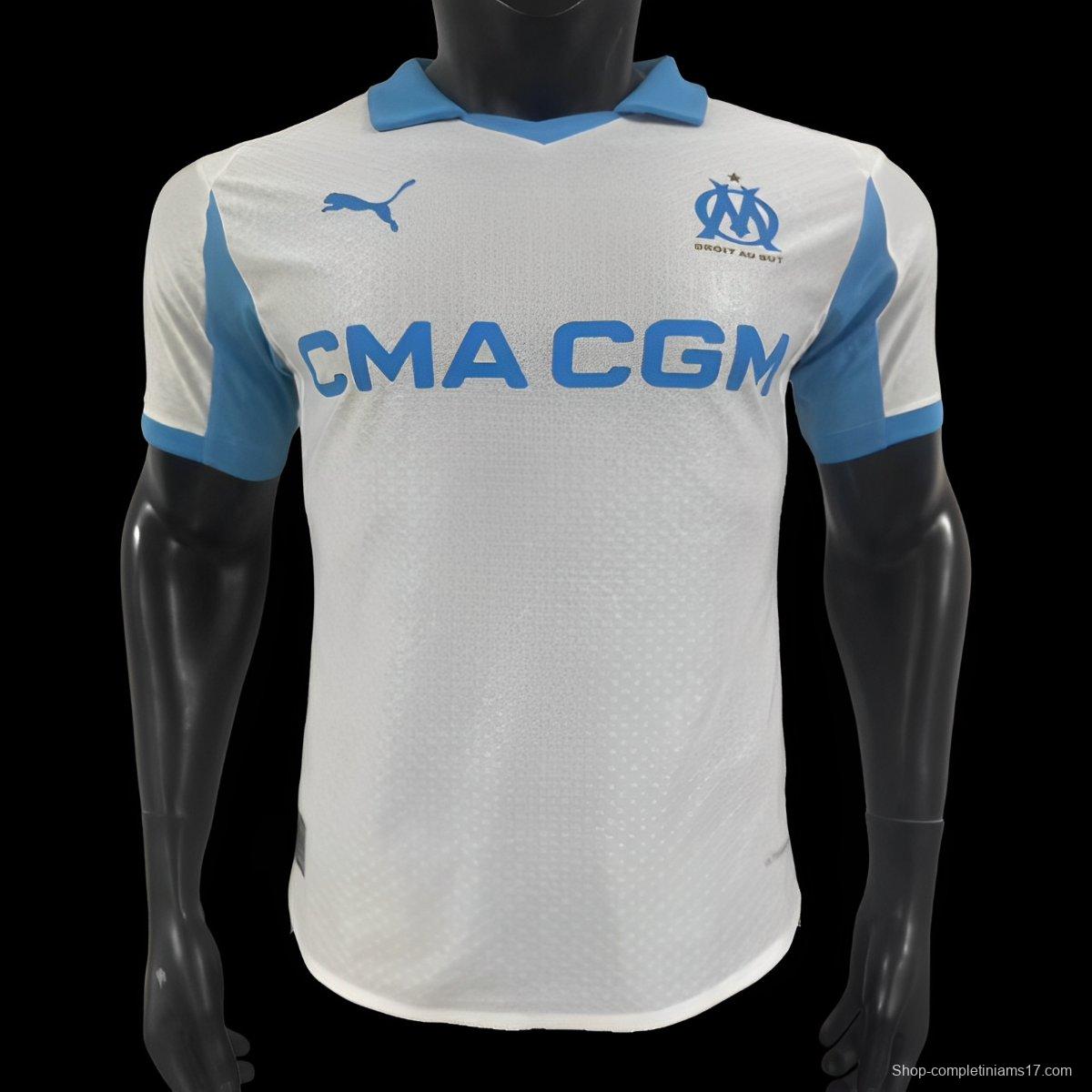 Player Version 25/26 Olympique Marseille Home Jersey