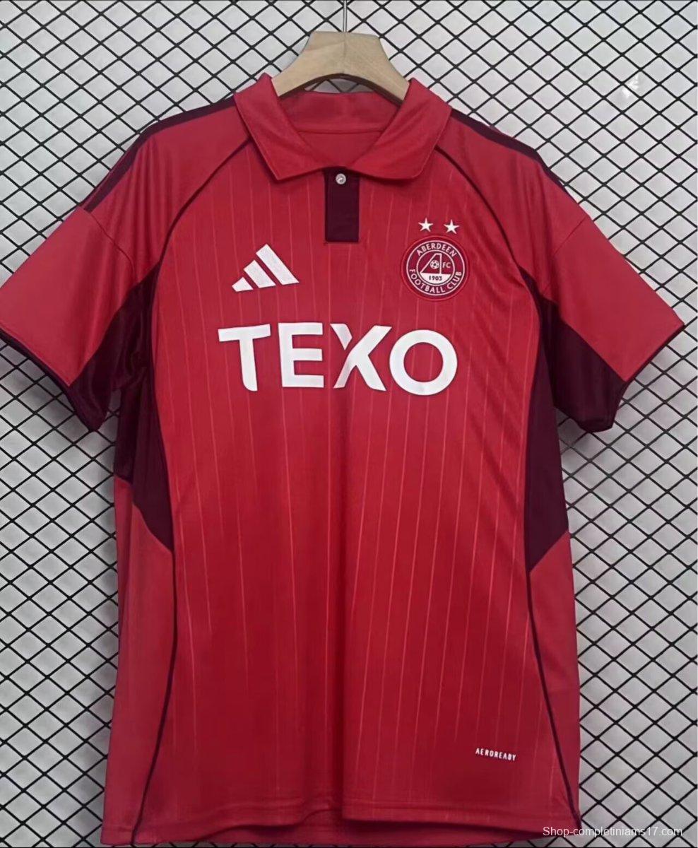 25/26 Aberdeen Home Jersey