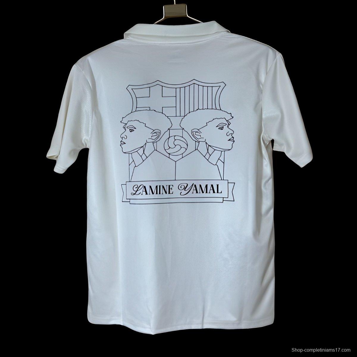 25/26 Barcelona Lamine Yamal Special Printing Jersey