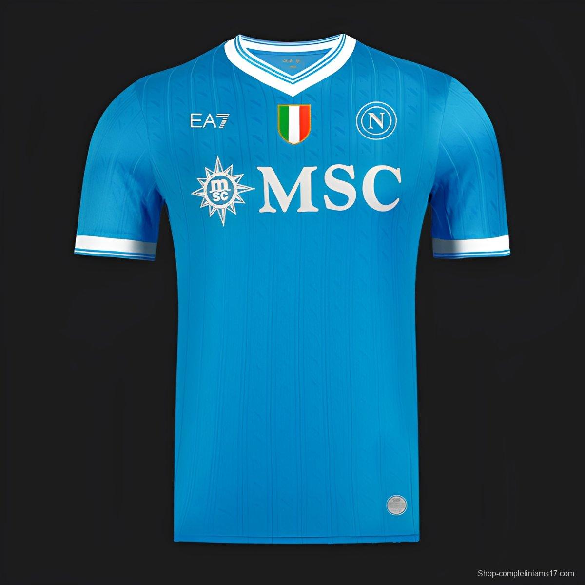 25/26 Napoli Home Jersey