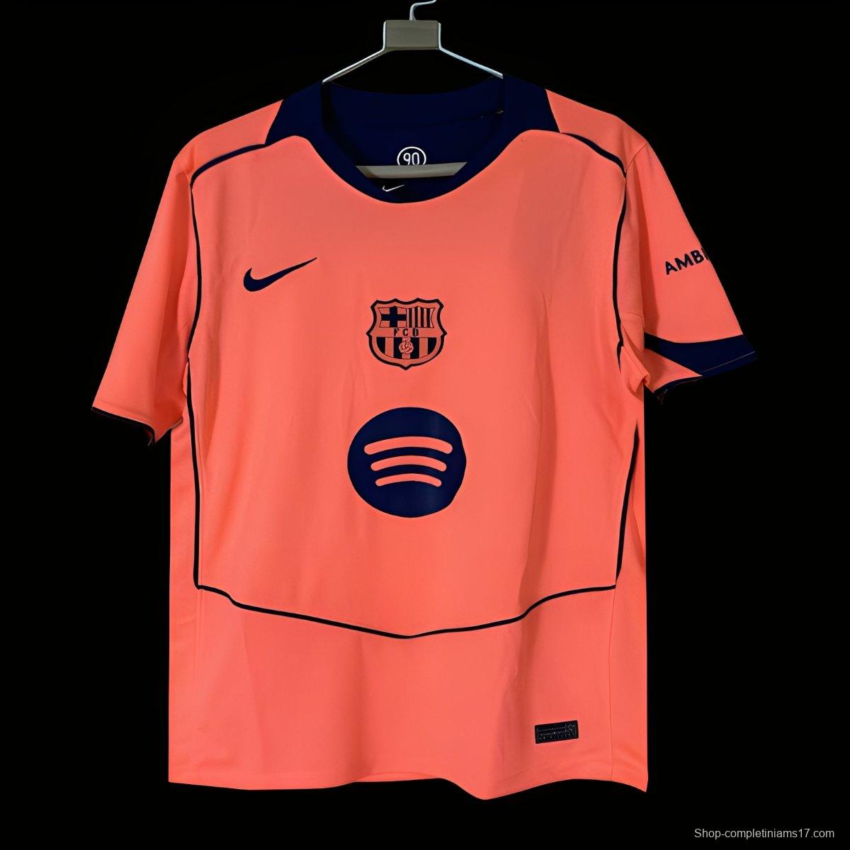 25/26 Barcelona Third Orange Jersey