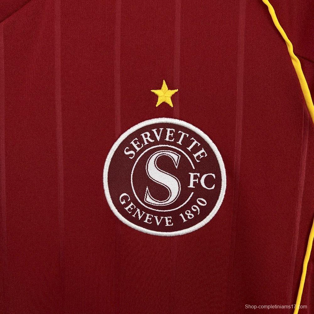 25/26 Switzerland Club Servette Home Jersey