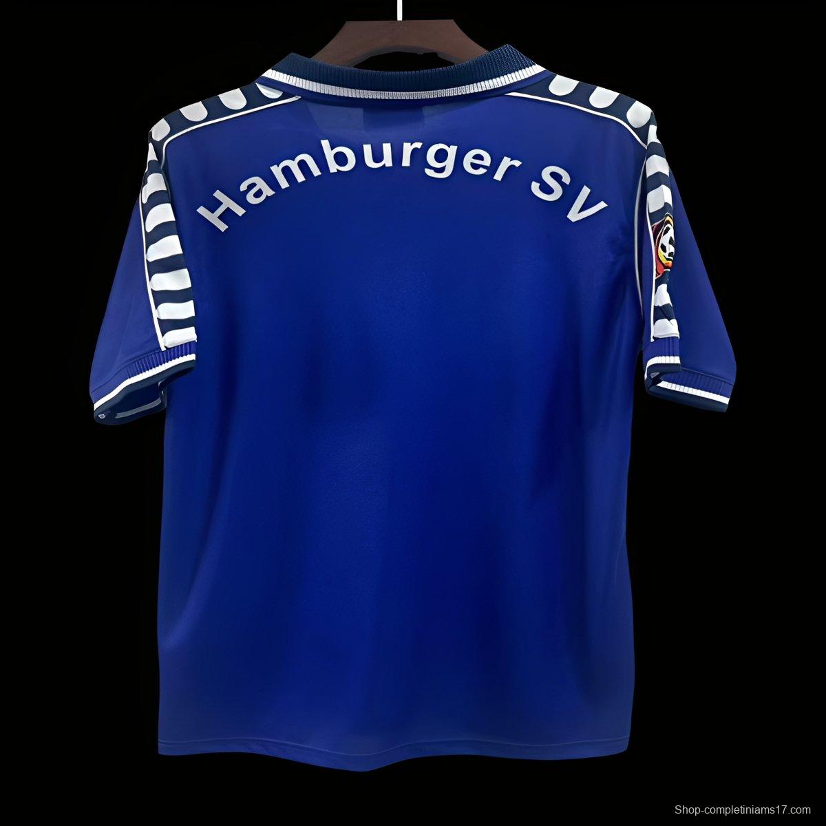 Retro 00/01 Hamburger SV Away Blue Jersey