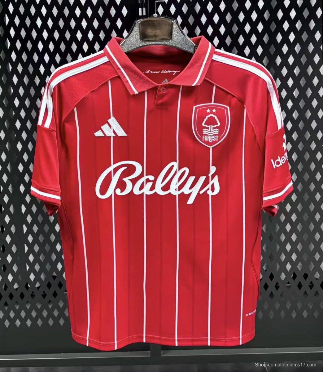 25/26 Nottingham Forest Home Jersey