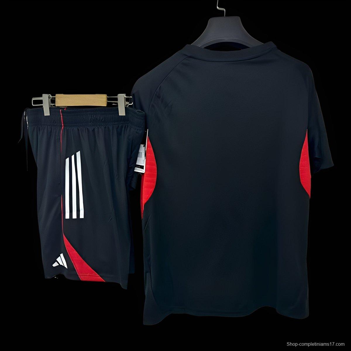 25/26 Benfica Black Training Jersey + Shorts