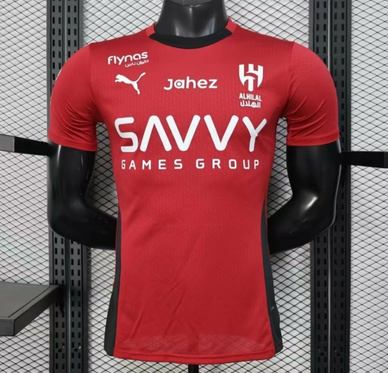 Player Version 25/26 Al Hilal Red Jersey