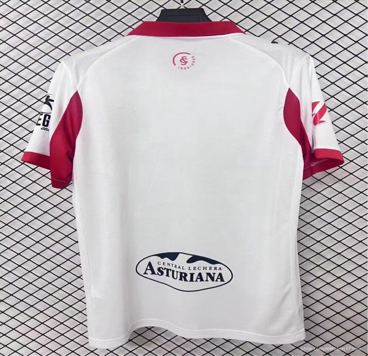 25/26 Sporting Gijon Third WHITE Jersey