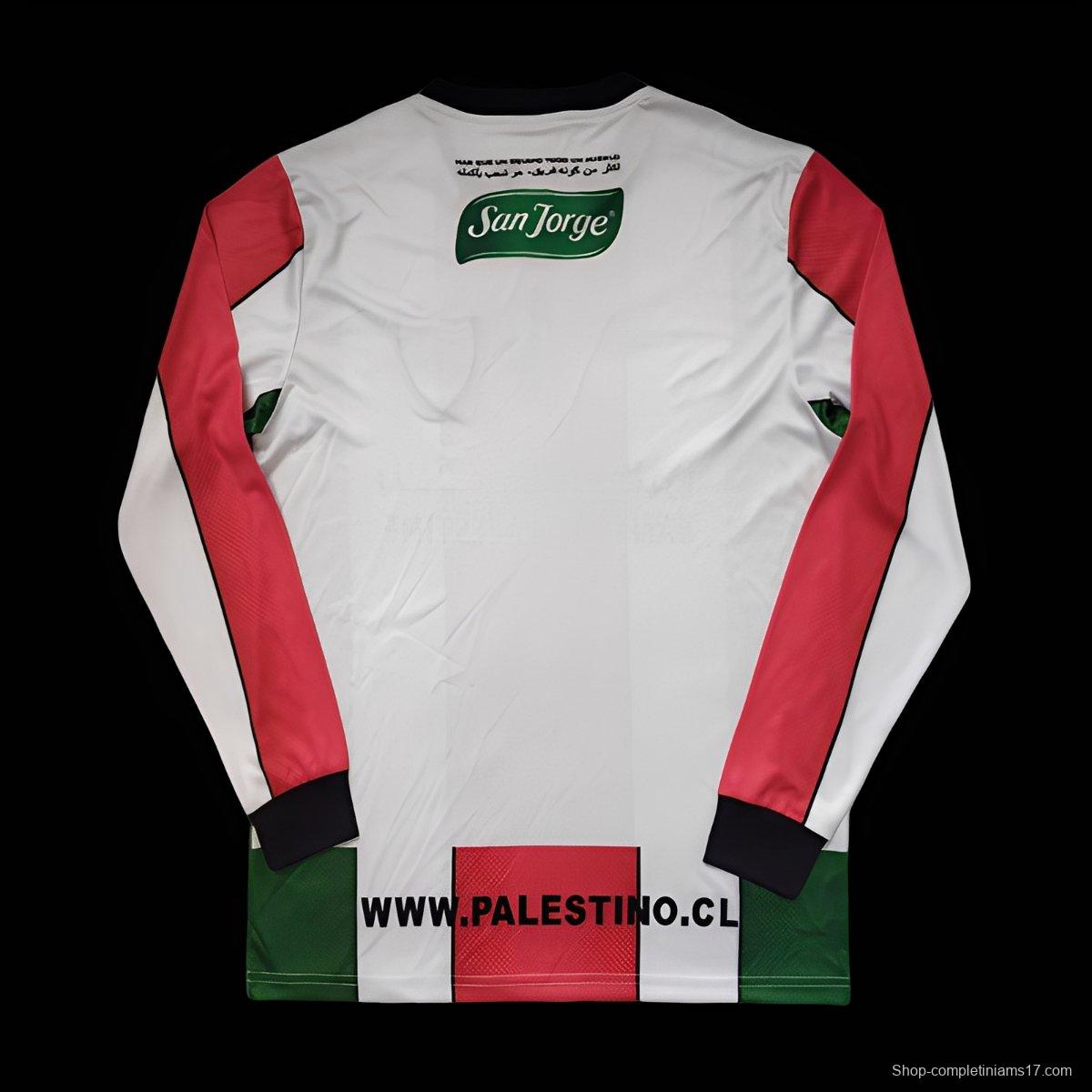 Retro Retro Palestino CD Home Long Sleeve Jersey