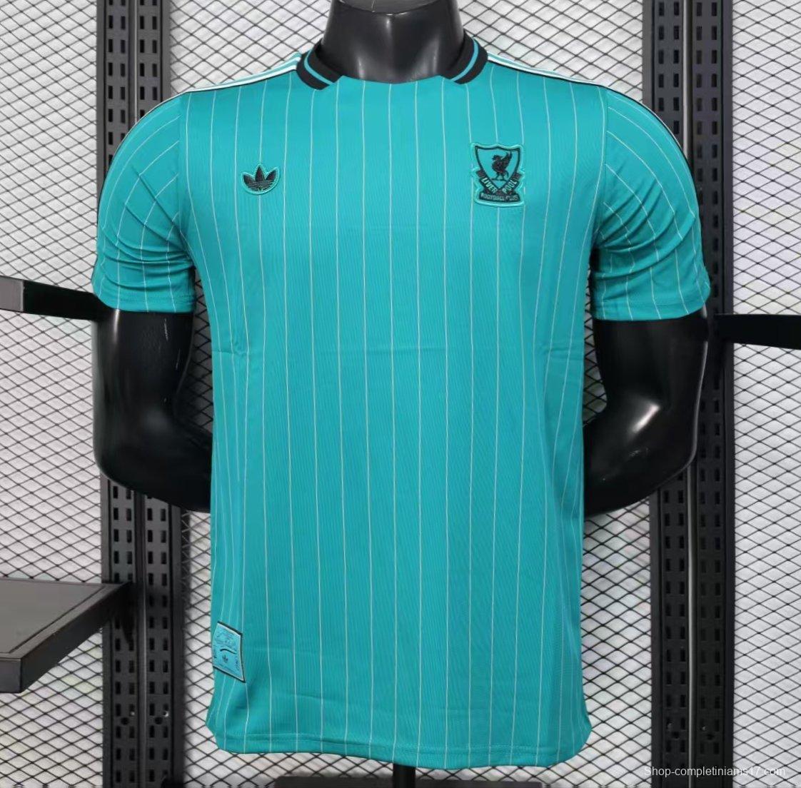 Player Version 25/26 Liverpool  Adidas Original Blue Jersey