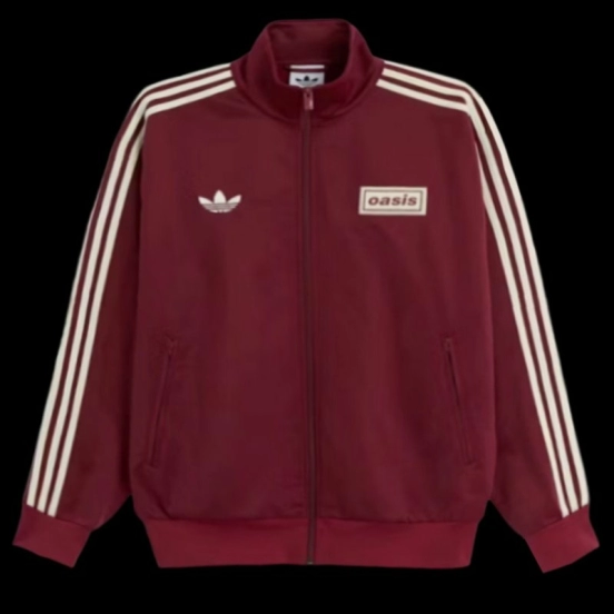 adidas x Oasis Tour Firebird Track Top Noble Maroon
