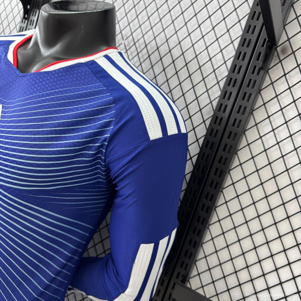 2026 Japan Home Long Sleeve Jersey