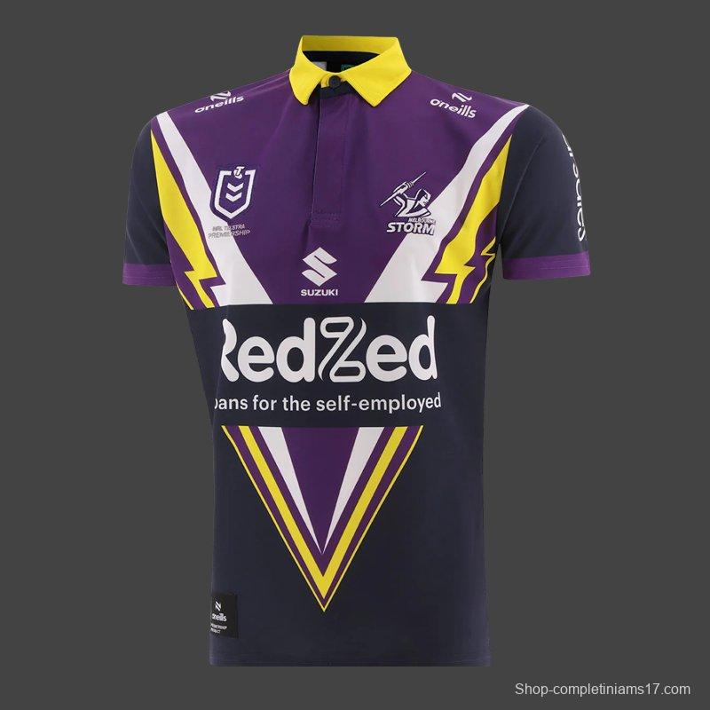 25/26 Melbourne Storm Purple with Lightning Bolt Jersey