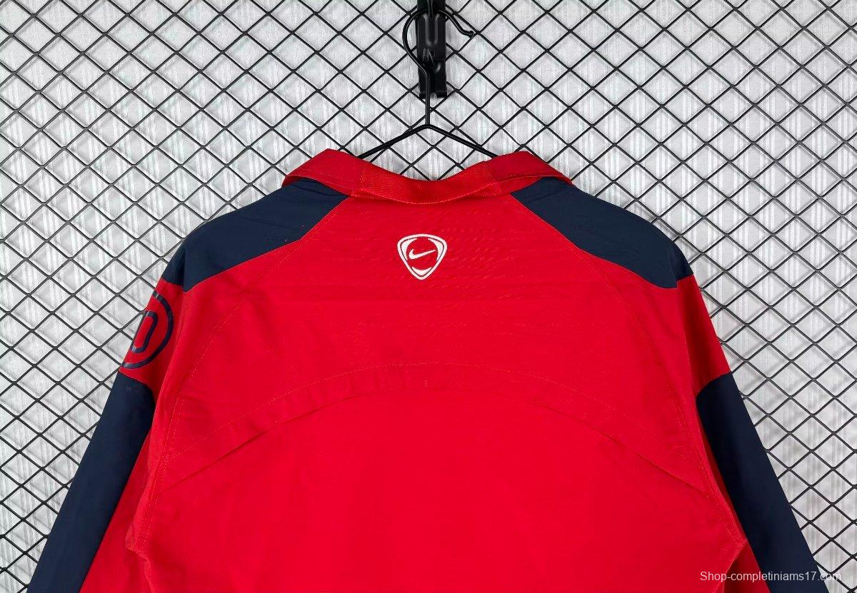 Retro 04/05 Arsenal Home Red Windbreaker