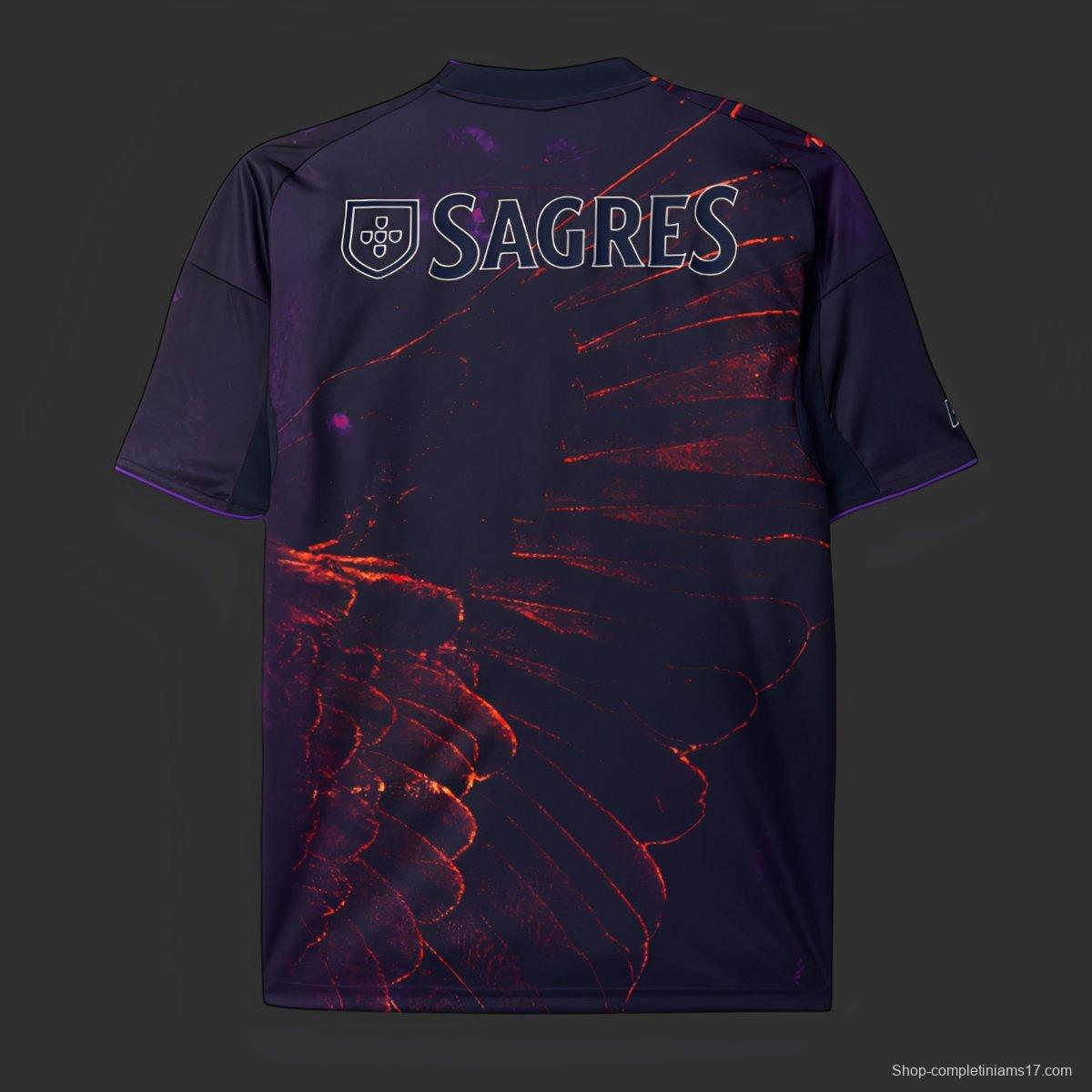 25/26 Adidas x Vhils x SL Benfica Special Jersey