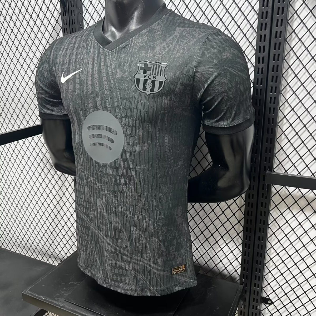 Player Version 25/26 FC Barcelona Black Special Edition Soccer Jersey
