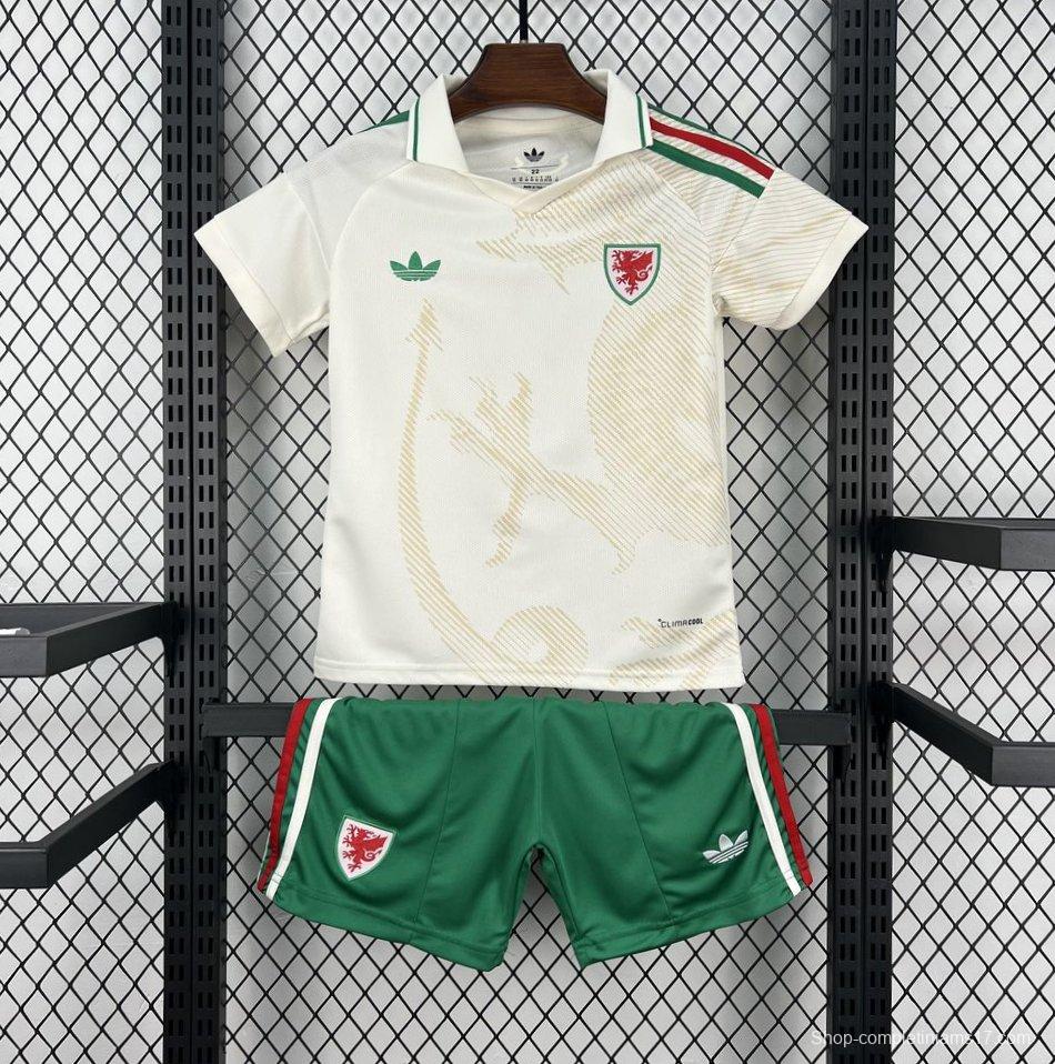 2026 Kids Wales Away Kit