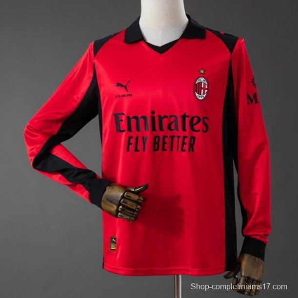 25/26 AC Milan X Slam Jam Fourth Long Sleeve Jersey