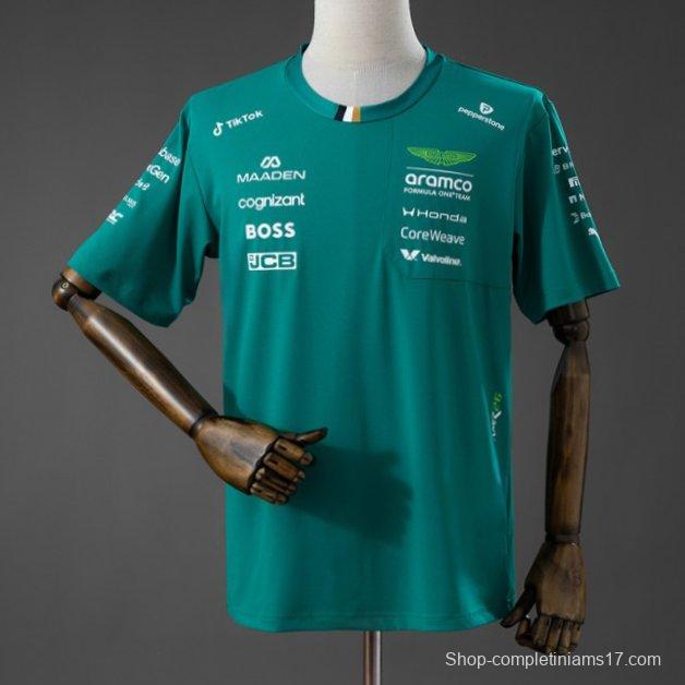 2026 F1 Aston Martin Team Racing Suit Green