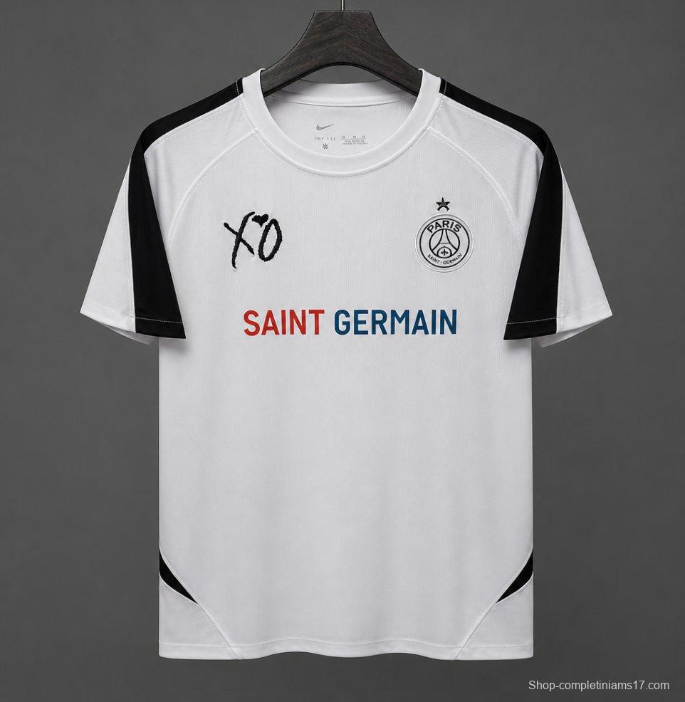 26/27 PSG x XO "Paris Los Angeles" Special Edition White Jersey