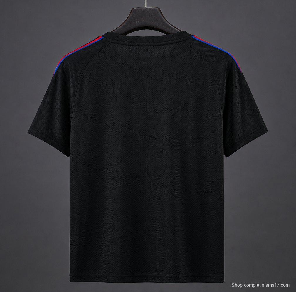 23/24 Paris Saint-Germain Black & Red Training Jersey