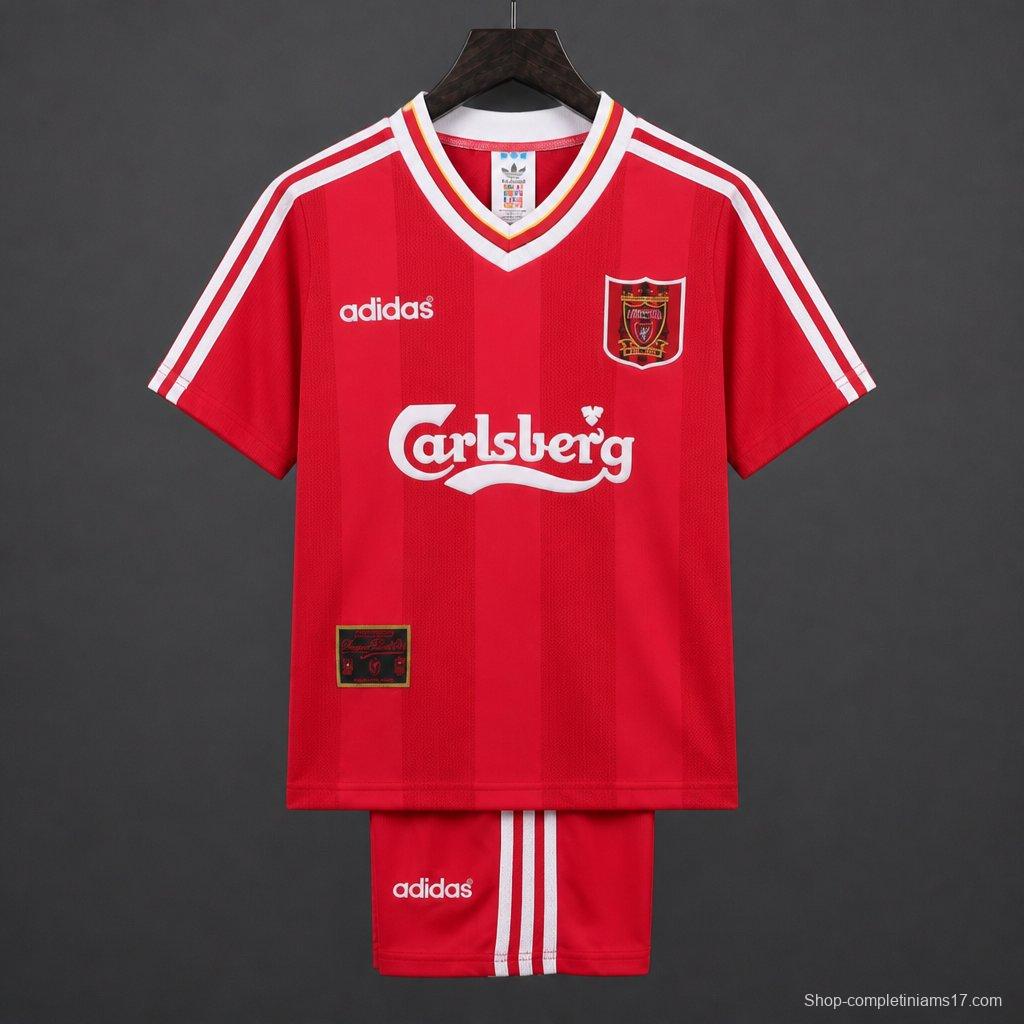 Retro Kids 95/96 Liverpool Home Jersey
