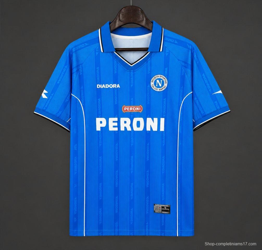 Retro 00/01 Napoli Home Jersey