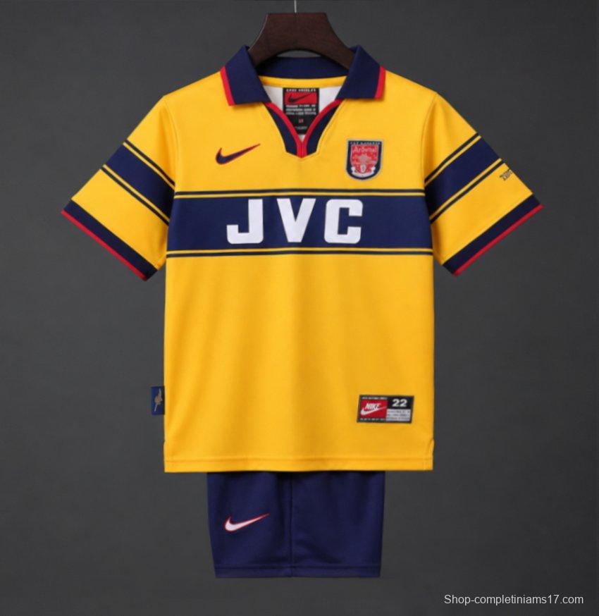 Retro Kids 97/99 Arsenal Away Jersey
