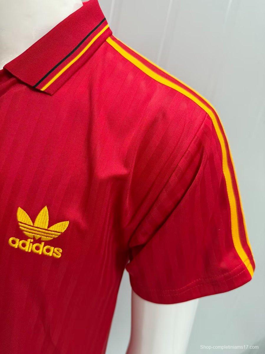 Retro 1990 Belgium Home Jersey