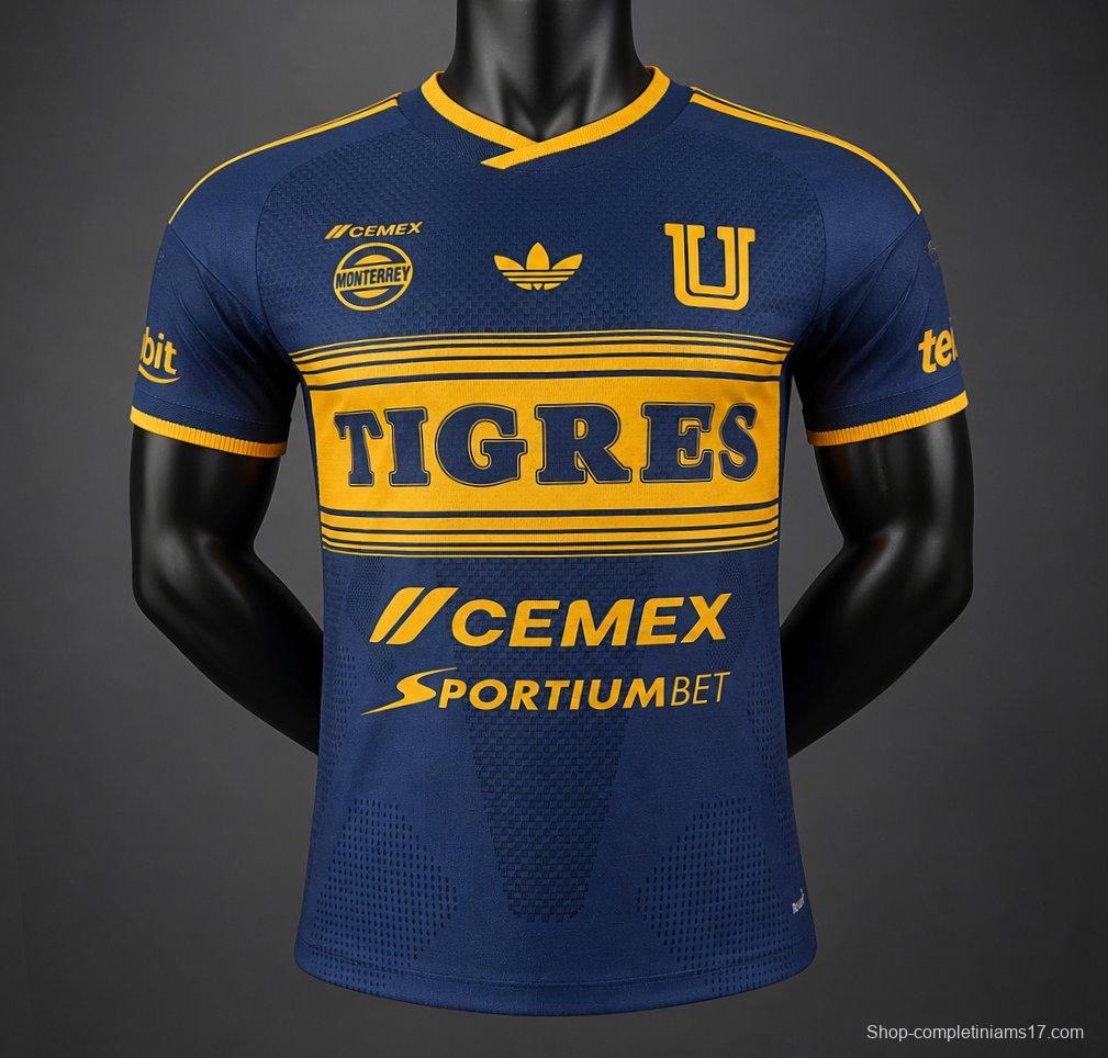 Player Version 26/27 Tigres UANL Away Navy Jersey
