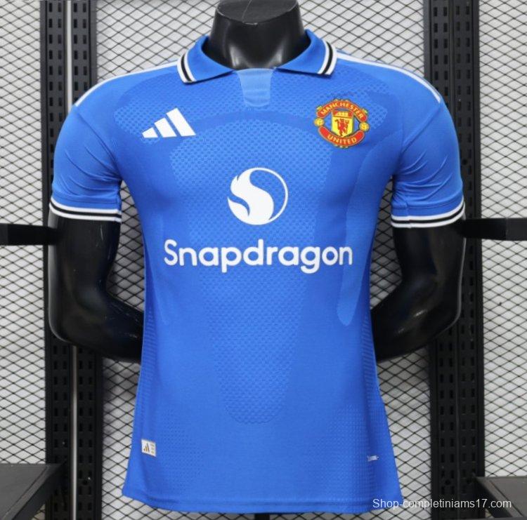 Player Version 26/27 Manchester United Blue Special Edition Jersey